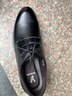 意尔康男鞋圆头商务正装鞋春秋单鞋系带皮鞋德比婚鞋 53449W 黑色 43 实拍图