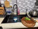 好太太精工厨房水槽小米粒大单槽多功能洗碗洗菜手工一体盆304不锈钢洗菜池 HTT068-80*45 【5.0加厚】纳米抗菌 实拍图