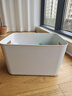 懒角落收纳盒储物盒杂物化妆品零食收纳筐办公室宿舍收纳箱 大号 实拍图
