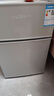 新飞冰箱小型租房用 一级能效冷 藏冷冻两用1-2人家用小冰箱 出租房双门电冰箱办公室两门 26年升级 38A一级能效【保温升级】银色 实拍图