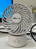 小熊（Bear）电风扇办公室桌面风扇小型迷你便携usb充电小风扇宿舍户外露营台式摇头电扇伴侣DFS-C05L5 实拍图