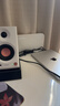 漫步者MR3BT蓝牙【Hi-Res金标】有线无线音箱有源监听音箱 HIFI音质电脑电视音响桌面音响一体低音炮喇叭 【定制支架+晒图有礼】mr3bt白色 实拍图
