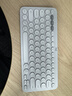 罗技（Logitech）时尚系列K390无线蓝牙键盘 超薄便携 新升级 白色 79键 实拍图