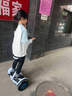 柏思图（besintu）电动儿童智能平衡车3-6-12岁体感10岁到15岁以上座椅成年人站座两轮双轮自动手扶越野新款自平行车 运动版白【三控+座椅APP+炫光轮】 实拍图