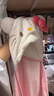 橙央学生午睡毯kitty猫少女心午休毯子凯蒂猫披风斗篷宿舍空调披肩毯 kt猫连帽披肩毯 尺寸（140*90CM） 实拍图