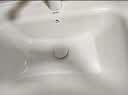波彼（BOBI）台盆陶瓷一体盆洗手盆单盆阳台浴室柜卫生间半嵌入洗脸面盆池定制 【60*48CM】盆+弹跳下水+防臭管 实拍图