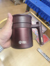 茶马仕保温杯紫砂内胆泡茶杯带把手男士水杯高档商务礼品杯子父亲节礼物 实拍图