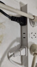 正泰86型扩展插座暗装厨房多孔转换器多功能多孔无线轨道插座 白色 实拍图
