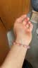 御邪转运珠纯金珠子999足金七夕情人节礼物金珠配珠手链送礼礼物女 4mm[古法]约:0.10g加厚耐磕版 实拍图