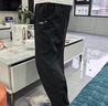 鸿星尔克针织运动裤透气男夏季新款速干吸湿梭织休闲直筒九分裤男士长裤 【针织常规束脚裤】正黑-2103 2XL 实拍图