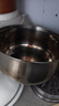 爱仕达（ASD）汤锅 304不锈钢蒸汤锅 炖煮锅加厚复底奶锅 24CM燃气电磁炉通用B1 实拍图