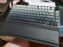 蝙蝠骑士 bk75机械键盘客制化75配列智能翻盖手托有线/无线/蓝牙三模游戏键盘gasket75%配列全键插热拔 墨染尘烟黑色-皮革智能掌托 幽蓝轴V2【麻将音色】 实拍图