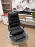 顾全老板椅家用办公椅久坐舒服电脑椅人体工学可躺午休椅子C533金黑皮 实拍图