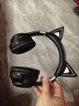 萌可儿无线蓝牙耳机儿童耳麦头戴式耳返耳机背书神器学生阅读专用学习诵读背诵跟读男女生送孩子生日礼物 黑色（蓝牙+耳返+插卡功能） 高保真耳返+高音质 实拍图