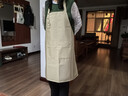 美丽雅防泼水隔油围裙仿冲锋衣面料家用厨房做饭可调节挂脖高级感男女 实拍图