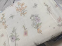 嫚熙（EMXEE）睡衣春夏季孕妇装衣服裤子哺乳待产产后月子服家居服套装弹力丝麻 浅草曼波-两件套（带哺乳口 开衫款） M 实拍图