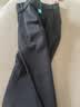 浪莎西装裤女新款夏季冰丝正装休闲裤小个子高腰垂顺阔腿裤抗皱直筒裤 实拍图