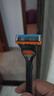 吉列（Gillette）剃须刀锋隐致顺5锋速3刀片刀头旋转式手动刮胡刀架剃须泡沫送男友 实惠装  锋隐5刀片（简装4刀头） 实拍图
