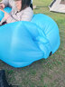 格术充气沙发音乐节露营装备户外懒人空气沙发演唱会充气床秋游坐垫蓝 实拍图