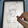 GFFOCUS【美国MFI认证】电容笔apple pencil二代触控防误触一代ipad手写笔pro平板air4/5触屏书写适配苹果 官配三代旗舰款【磁吸Type-C快充/压感/蓝牙】 精准不断触丨倾 实拍图