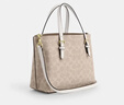 蔻驰（COACH）【品牌直供】女士MOLLIE25中号手提斜挎托特包CV965母亲节礼物 实拍图