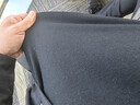 布先生明星同款秋冬季可机洗纯羊毛衫男士毛衣 钢琴黑 XL-180 实拍图