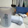 usmile笑容加冲牙器 洗牙器牙齿冲洗器 伸缩便携式冲牙器2支装 C10S晴山蓝&水韵紫 实拍图