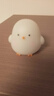 卡通小鸡仔小夜灯高颜值卧室可爱装饰发光玩具儿童生日分享小礼物 小鸡仔/白色 实拍图