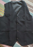 海派浩宇 西装马甲男修身商务正装马褂无袖高级感西服马夹背心职业装坎肩 藏青色马甲 3XL (185) 推荐72-78KG 实拍图
