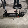 建设电动滑板车成人可折叠两轮小型便携代驾折叠滑板车迷你踏板车锂电池学生代步车 48V铝奢版-1500W-100公里-带座-送AI遥控 实拍图