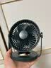 赛亿蓄电款电风扇小风扇小台扇风扇小型迷你USB便携小风扇学生宿舍床头办公室桌面电风扇2000毫安 实拍图