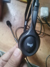 罗技（Logitech）H111 立体声耳机 带麦克风话筒 电脑笔记本办公耳麦 黑色 单个装 实拍图