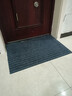 墨斗鱼入户门地垫60x90cm灰色入户门垫防滑吸水脚垫2026新款门口地毯 实拍图