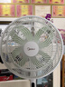 美的（Midea）【幸运草安睡1S】一级能效直流变频声控电风扇家用遥控卧室静音落地扇台式桌面抗菌大风力转页扇 实拍图
