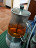 鸣盏养生壶煮茶器煮茶壶玻璃电水壶电热水壶 电烧水壶 京东自营玻璃恒温花茶壶MZ8008 实拍图