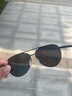 米家小米经典飞行员太阳镜 偏光墨镜防紫外线驾驶眼镜 男女通用款 实拍图