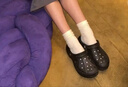 卡骆驰（CROCS）贝雅洞洞鞋男鞋女鞋轻便耐磨一脚蹬拖鞋休闲鞋百搭花园鞋|10126 黑色-001 40 (250mm) 实拍图