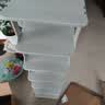 霓峰简易鞋架子家用门口折叠收纳神器宿舍窄小型入门多层隔板墙角鞋柜 暖色白7层【升级加宽】 实拍图