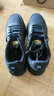 361°男鞋黑色运动鞋男跑步鞋网鞋夏季新款透气网面大码休闲旅游鞋子 曜石黑/皇冠金2279【皮面】 44 实拍图