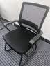 点萤 电脑椅家用弓形办公椅久坐舒适人体工学习椅大学生宿舍网布透气 DNY-84加大黑框黑架黑网 实拍图