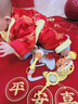 桃奇鸭宝宝安抚玩具拨浪鼓哄娃神器手摇铃礼盒套装六一儿童节礼物 实拍图