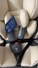 Heekin德国儿童安全座椅汽车用0-4-12岁婴儿宝宝ISOFIX硬接口360度旋转 时尚灰（ISOfix+360°旋转） 实拍图