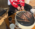 尚烤佳（Suncojia）烧烤炉烧烤架电炭两用围炉煮茶炉烤羊肉串炉木碳煎烤炉304烤网 实拍图