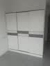白浅【免费安装】衣柜卧室储物柜子移门衣橱简易推拉门大衣柜 【三门】1.8米主柜 实拍图