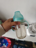 好孩子（gb）吸管奶瓶 大宝宝一岁以上3-6岁PPSU耐摔宽口径大容量带手柄直饮杯 【直通直饮吸嘴】孔雀蓝-慎选不防喷 PPSU 300ml（大奶量推荐） 实拍图