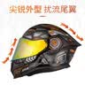 坦克摩托车头盔全盔男女同款3C认证电动车安全帽T153亚黑2XL夏季透气 实拍图