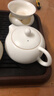 忆壶茶羊脂玉瓷西施壶陶瓷泡茶壶家用小茶具高端纯手工功夫茶具 实拍图