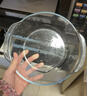 CCKO碗 耐热玻璃烤盘微波炉专用家用蒸蛋碗带盖沙拉碗泡面碗具大汤碗 【2只装】700ml+1000ml玻璃碗 实拍图