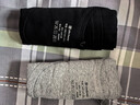 海澜之家背心男纯棉男士背心100%纯棉汗衫男宽松大码老头衫打底背心男保暖 100%纯棉-黑色/灰色(2件装) 2XL -180/105(150-170斤) 实拍图