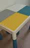 麦格萌（MAIGEMENG）儿童积木桌玩具男孩女孩宝宝大颗粒积木拼装3-6岁六一生日礼物 大号桌+1椅+190大颗粒+4增高收纳 实拍图
